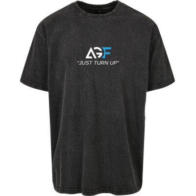 AGF - Acid Washed Heavy Oversized Tee Thumbnail
