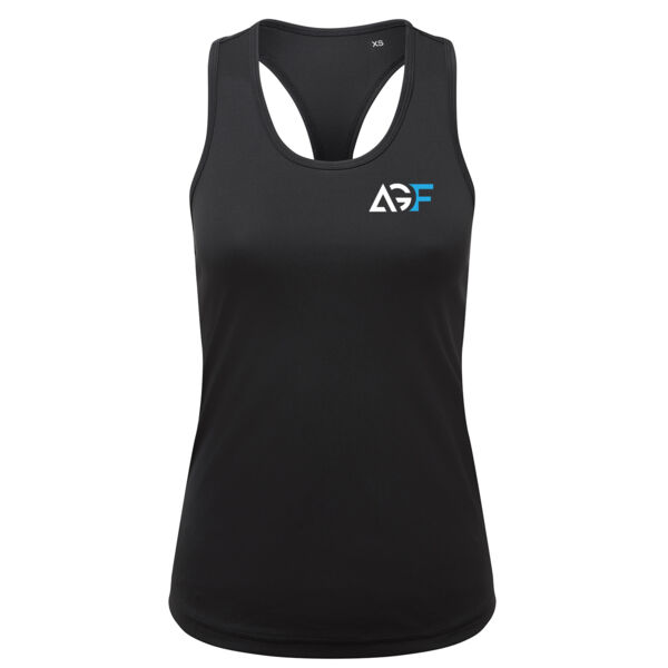 AGF - Women’s Recycled Performance Slim Racerback Vest Thumbnail